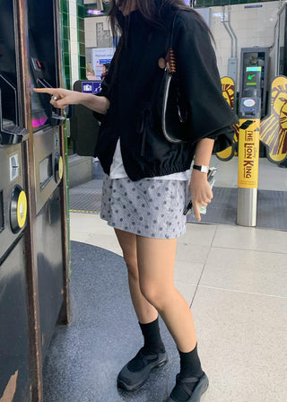Polka dot shorts