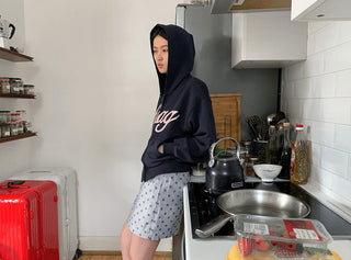 Polka dot shorts