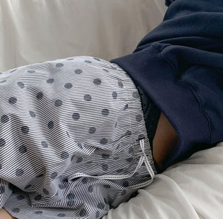 Polka dot shorts