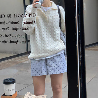 Polka dot shorts