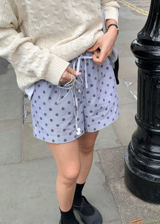 Polka dot shorts