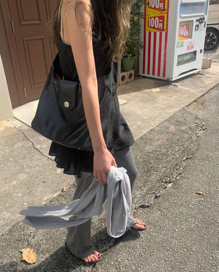 Drawstring skirt