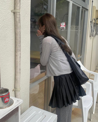 Drawstring skirt