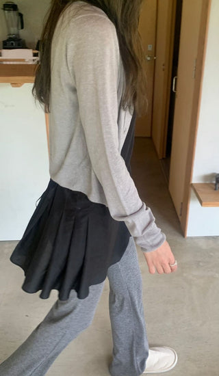 Drawstring skirt