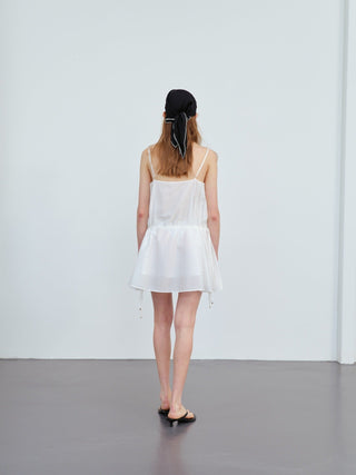 Drawstring skirt