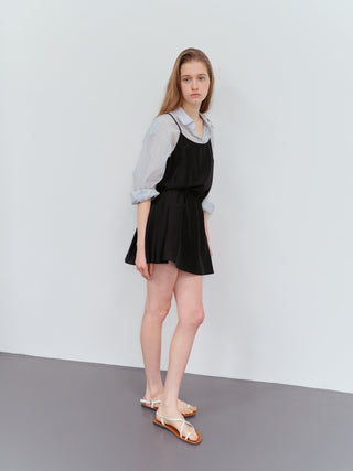 Drawstring skirt