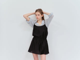 Drawstring skirt