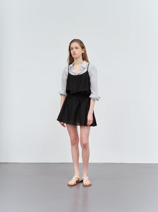 Drawstring skirt