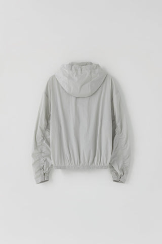 Hooded zip coat