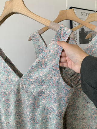 Sleeveless vest dress