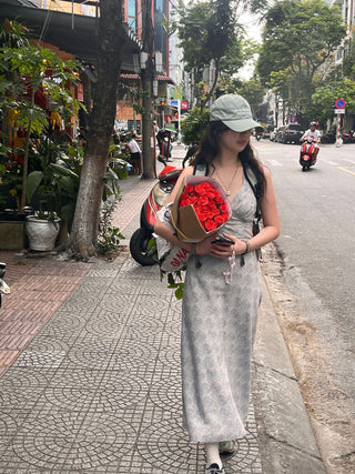 Sleeveless vest dress