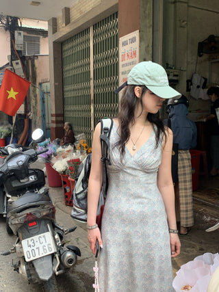 Sleeveless vest dress