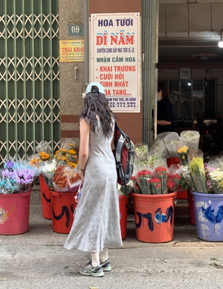 Sleeveless vest dress