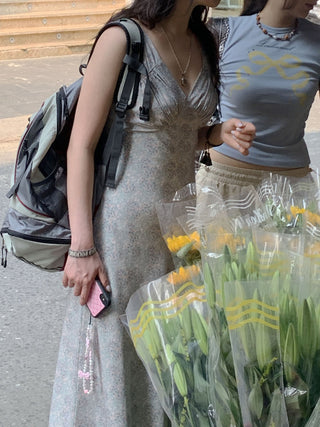 Sleeveless vest dress