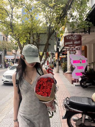 Sleeveless vest dress