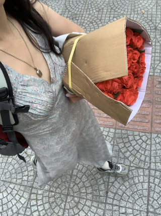 Sleeveless vest dress