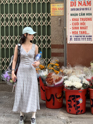 Sleeveless vest dress