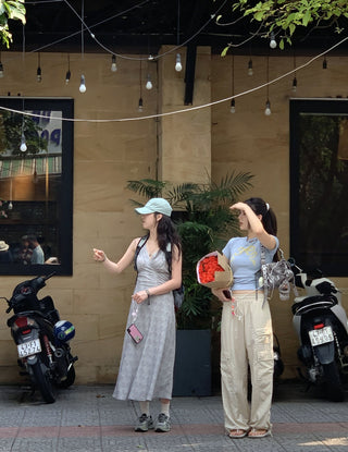 Sleeveless vest dress