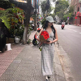 Sleeveless vest dress