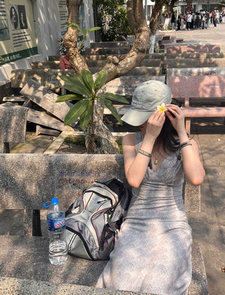 Sleeveless vest dress