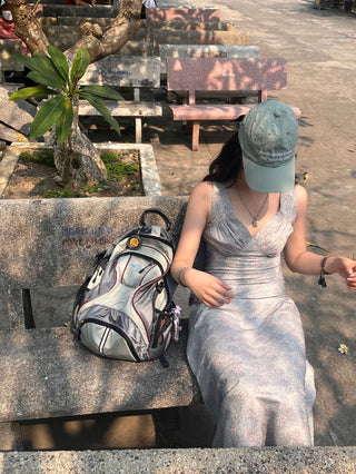 Sleeveless vest dress