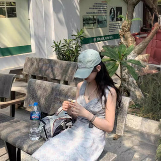 Sleeveless vest dress