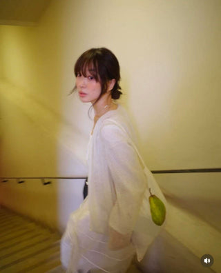 Pear print bag