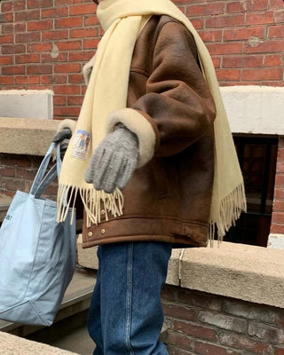Suede jacket