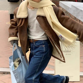 Suede jacket