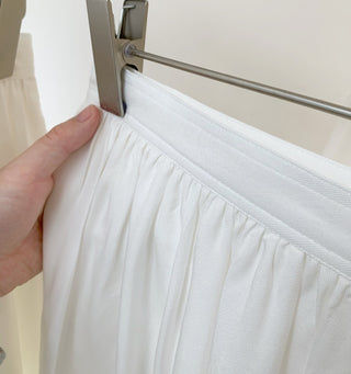 Cotton umbrella skirt