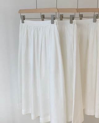 Cotton umbrella skirt