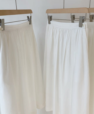 Cotton umbrella skirt