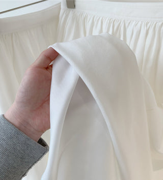 Cotton umbrella skirt