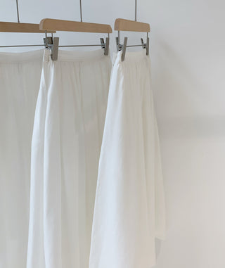 Cotton umbrella skirt