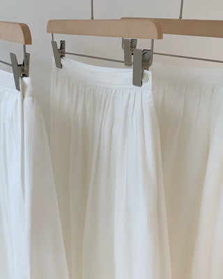 Cotton umbrella skirt