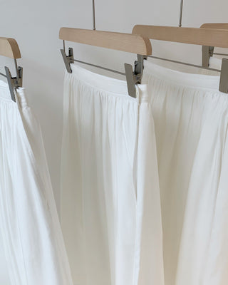 Cotton umbrella skirt