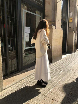 Wool knit top