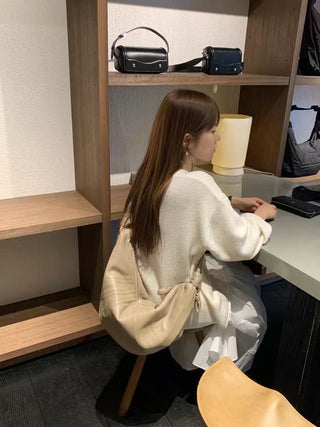 Wool knit top