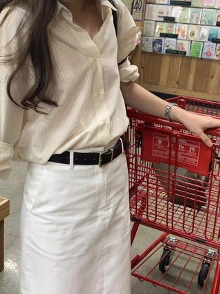 Western striped shirt