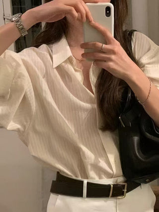 Western striped shirt