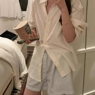 Western striped shirt
