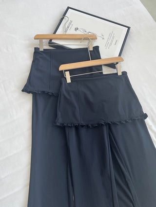 Fake two culottes Top