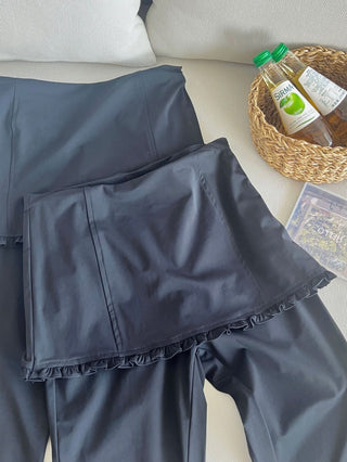 Fake two culottes Top