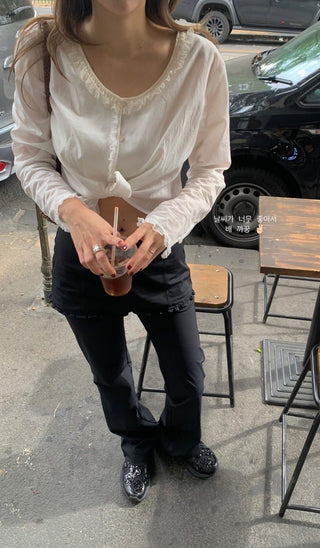Fake two culottes Top