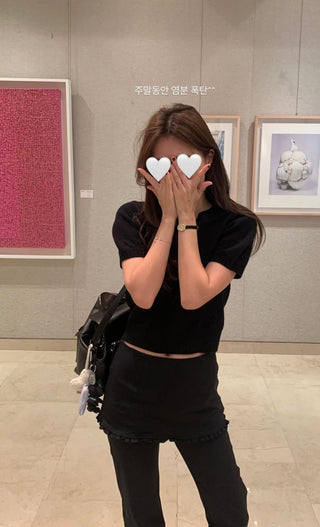 Fake two culottes Top