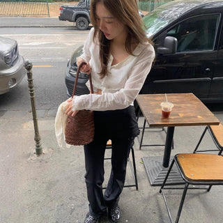 Fake two culottes Top
