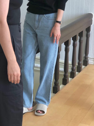 High waist jeans