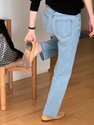 High waist jeans