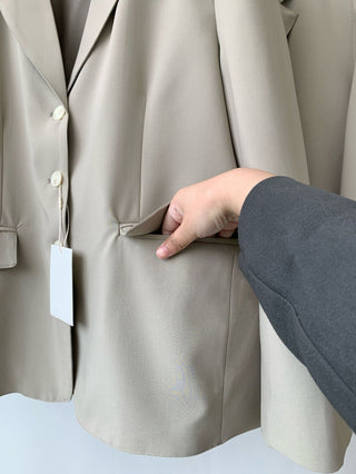 Wool suit jacket