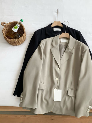 Wool suit jacket